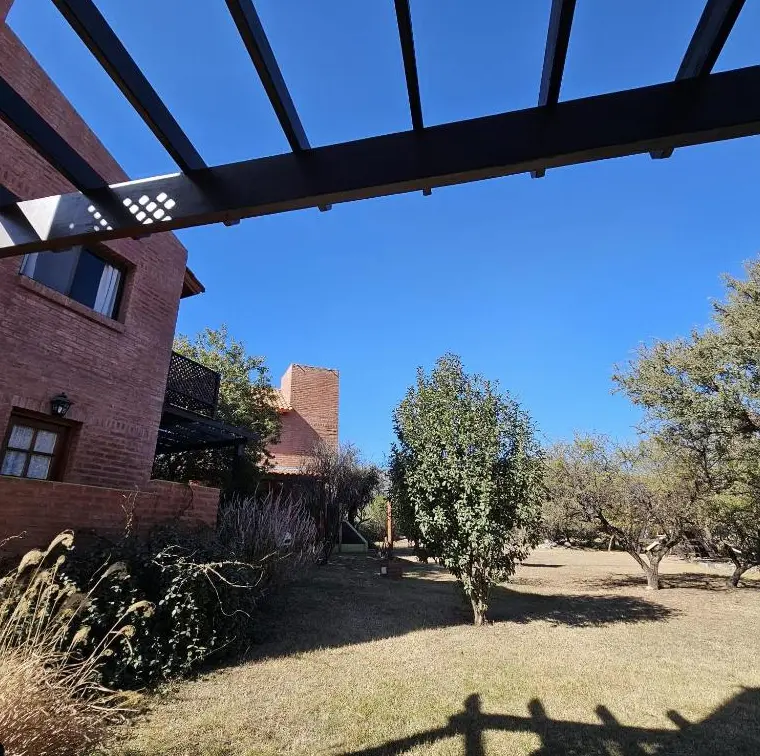 Cabañas Los Espinillos patio