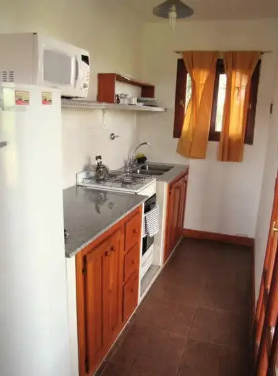 Cabañas Oma Lissi cocina completa