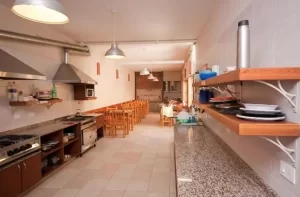 Hostel El Gualicho cocina completa