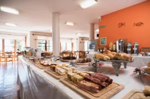 Hotel Bahía Nueva desayuno