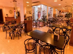 Hotel España mesas para comer