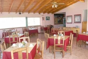 Hotel Fantilli mesas para comer