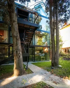 Aparthotel Villa Sofía árboles
