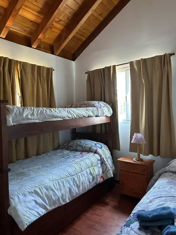 Cabaña Las Luisa cucheta y cama individual