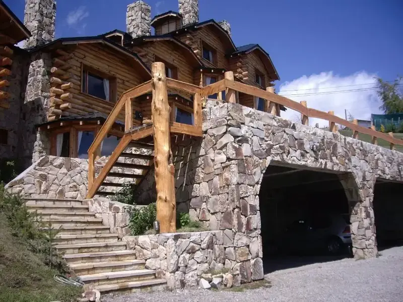 Cabañas Chesa Engadina estacionamiento