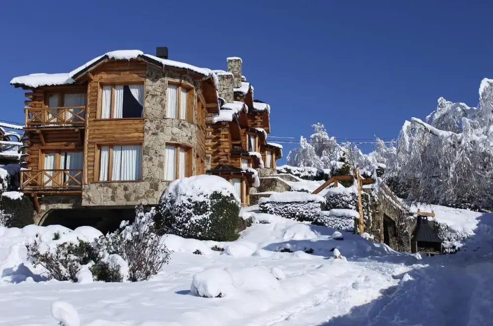 Cabañas Chesa Engadina por fuera