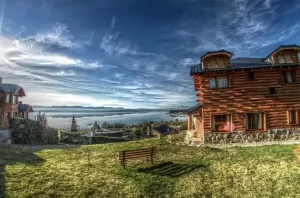Cabañas Chesa Engadina vistas al lago