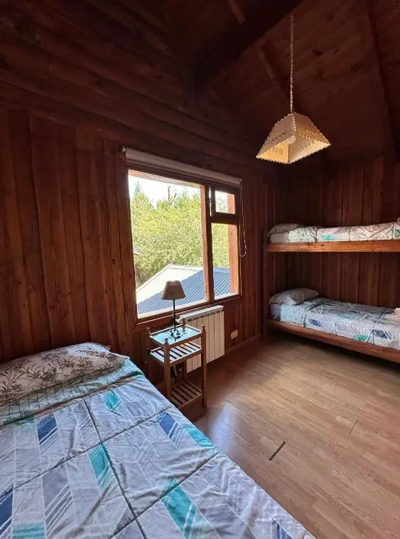 Cabañas Las Nubes camas individuales y cucheta