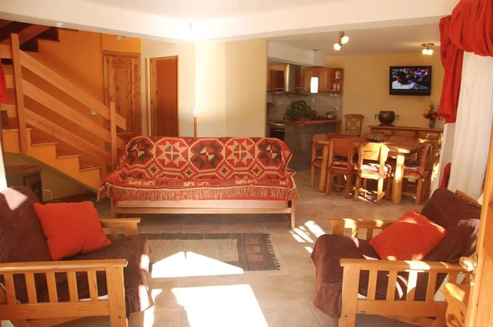 Cabañas Maniu sala de estar