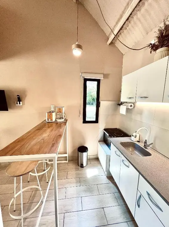 Cabañas Sol de Abril cocina completa