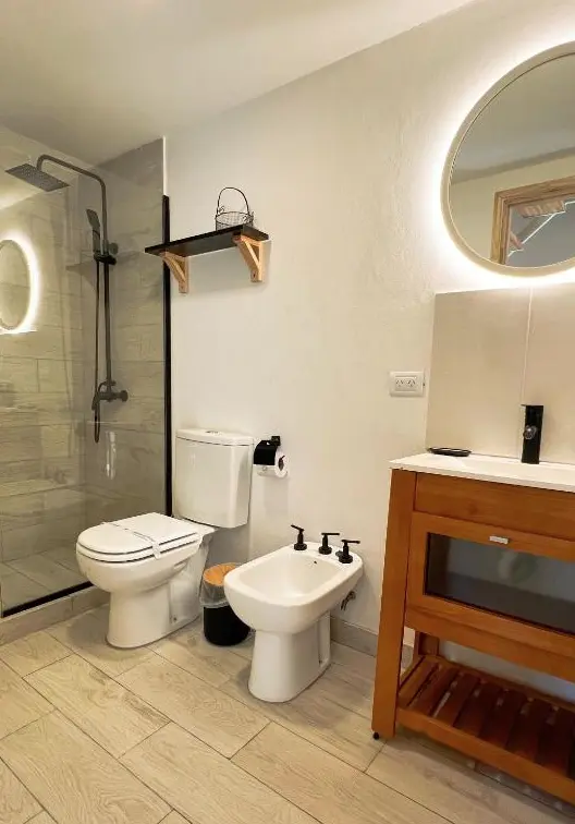 Cabañas Sol de Abril inodoro