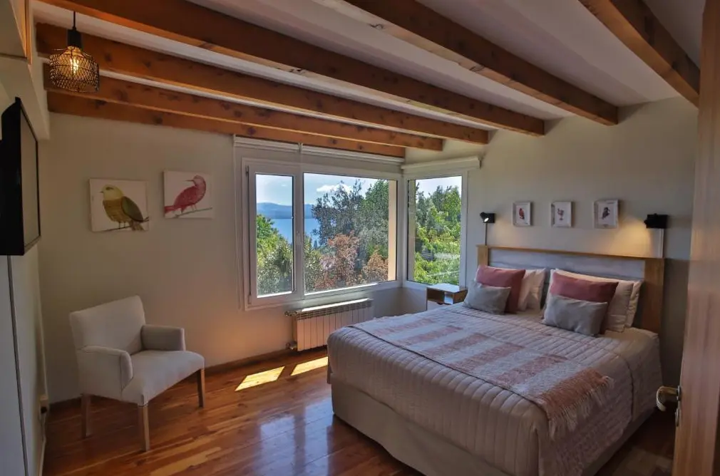 Cabañas Ventanas al Lago cama doble