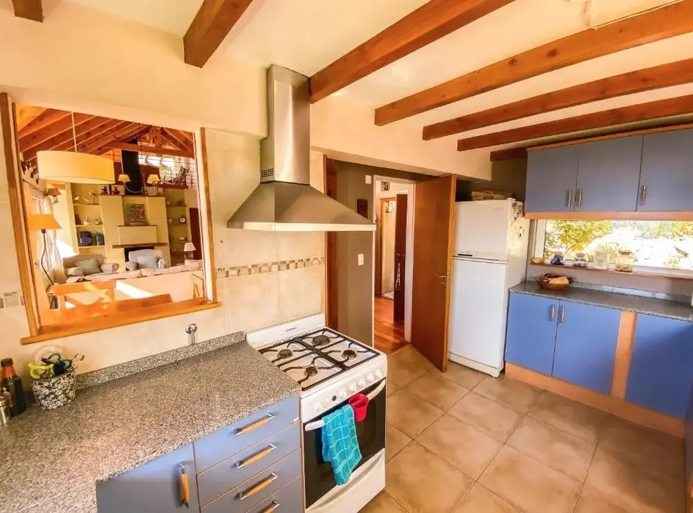 Cabañas Ventanas al Lago cocina