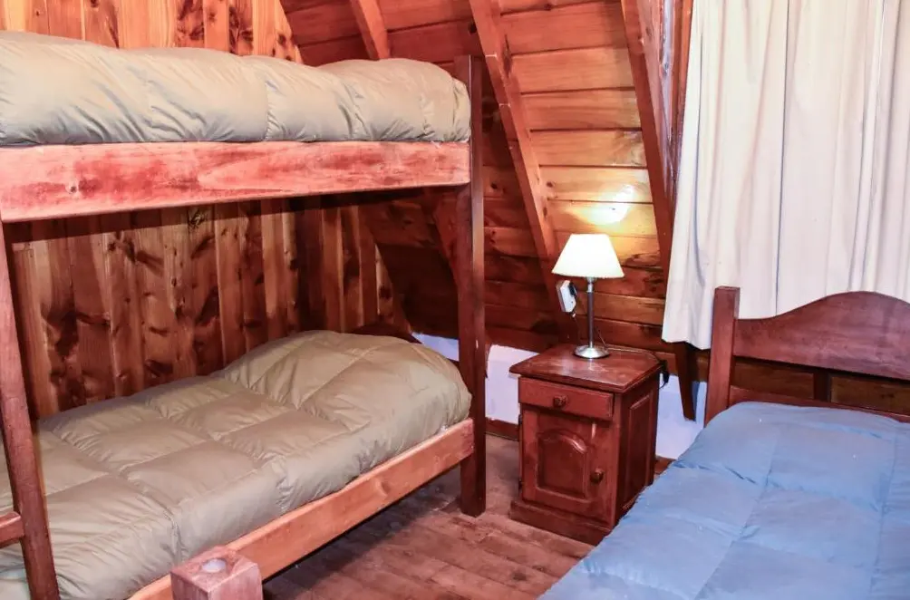 Cabañas Villa Pañil cucheta y cama individual