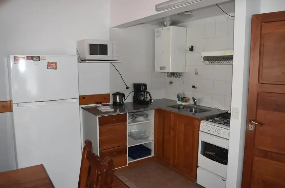 Cabañas del Lácar cocina