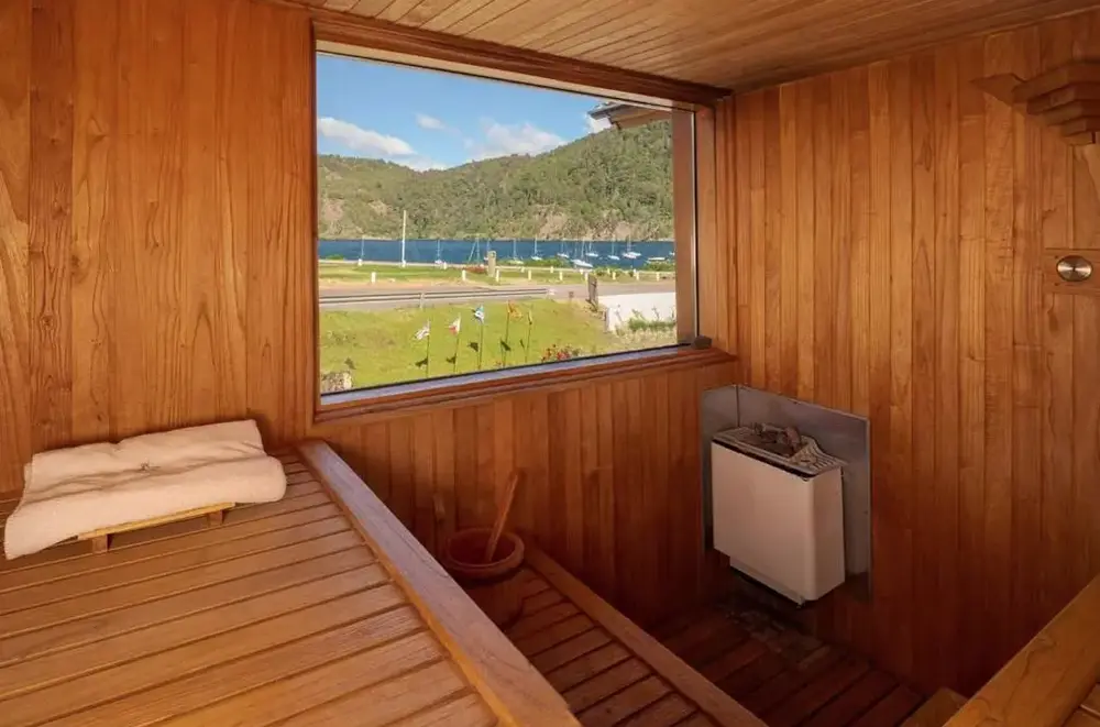 Cabañas del Lácar sauna