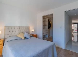 Departamento La Casa de Ximena cama doble junto al armario