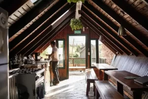 Hostel Alaska Patagonia cocina