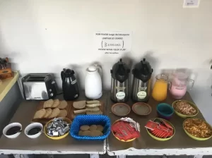Hostel Berkana desayuno