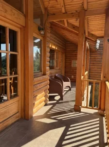 Hostería Bärenhaus balcón