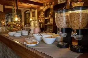 Hostería La Posta del Cazador desayuno