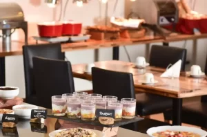 Hotel Huinid Bustillo desayuno