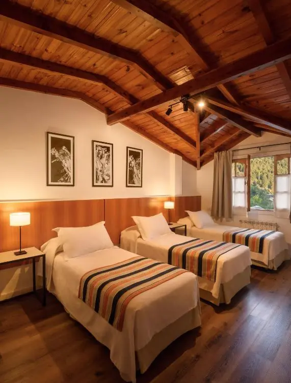 Hotel Intermonti camas individuales