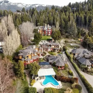 Hotel Nido del Cóndor desde arriba