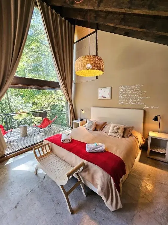 Aparthotel Das Rosenhaus cama doble con toallas