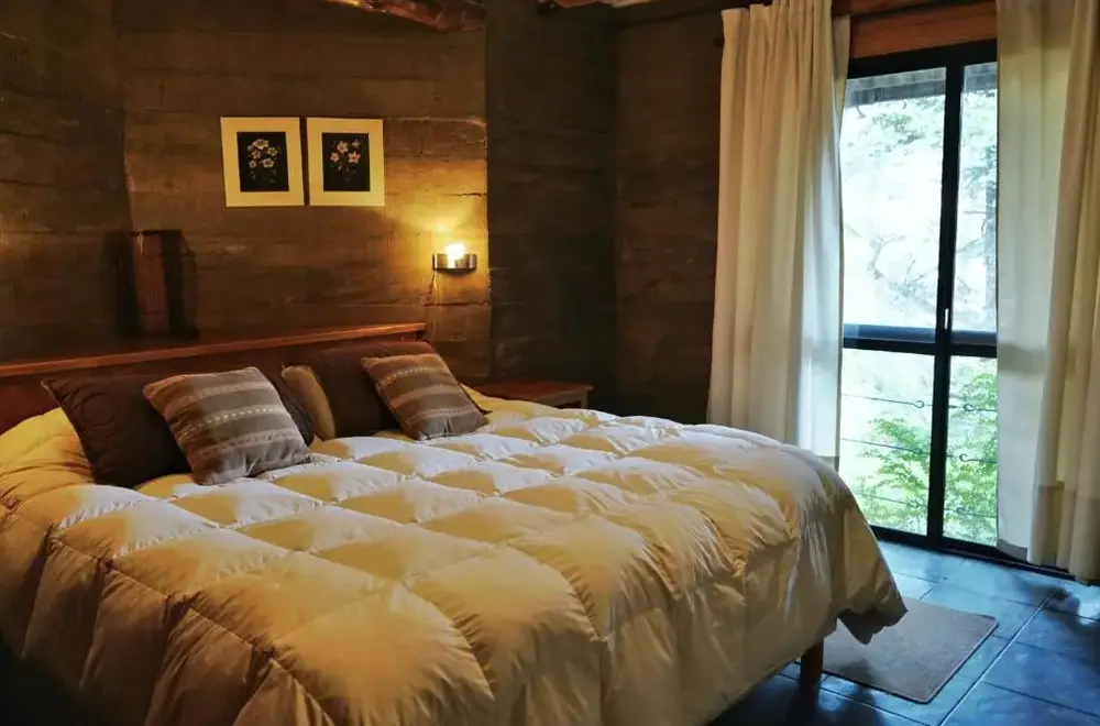 Cabañas Altos del Alma cama