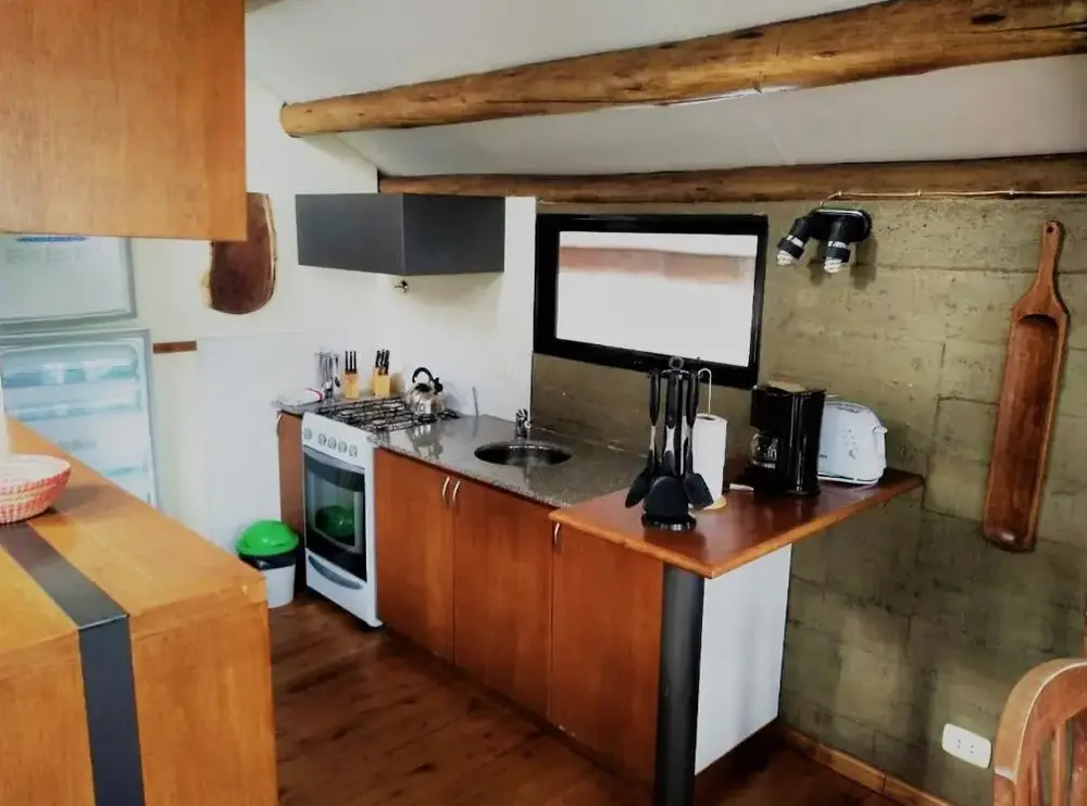 Cabañas Altos del Alma cocina