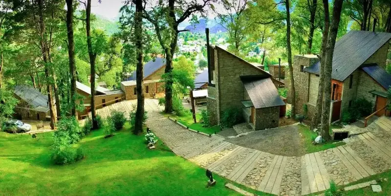 Cabañas Altos del Alma por fuera