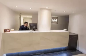 Hotel Estocolmo recepción