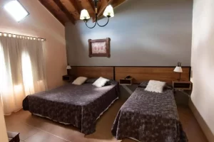 Hotel Glaciares de la Patagonia cama doble y cama individual