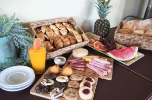 Hotel Glaciares de la Patagonia desayuno