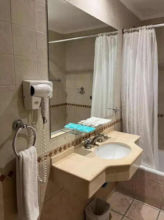 Hotel Guerrero espejo del baño