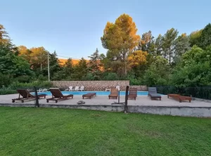 Hotel La Barraca sillones de la pileta