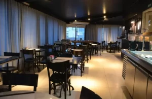 Hotel Panamericano mesas para comer