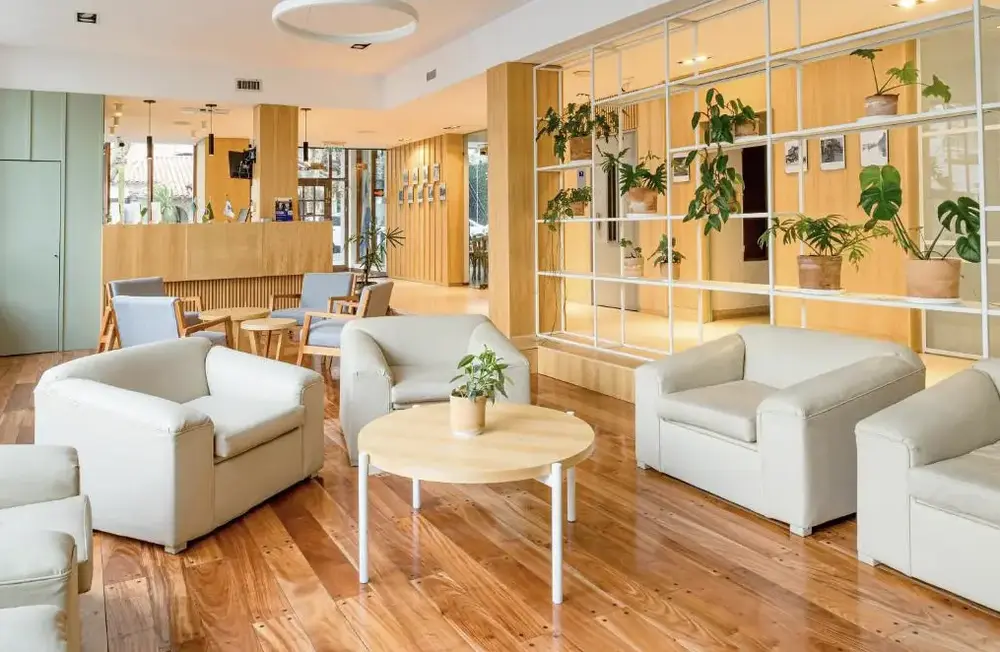 Hotel Traful sala de estar