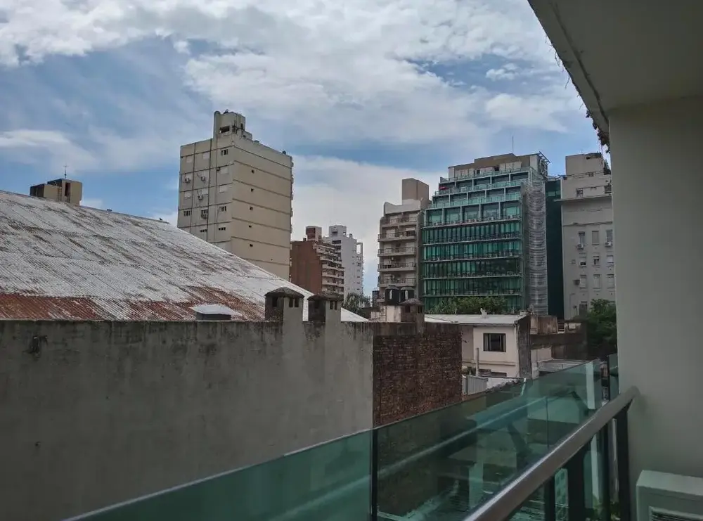 Departamento Madera Suite balcón