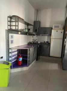 Hostel High cocina