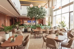 Hotel Pullman mesas para comer