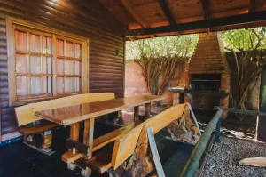 Cabañas Riberas del Paraná asador