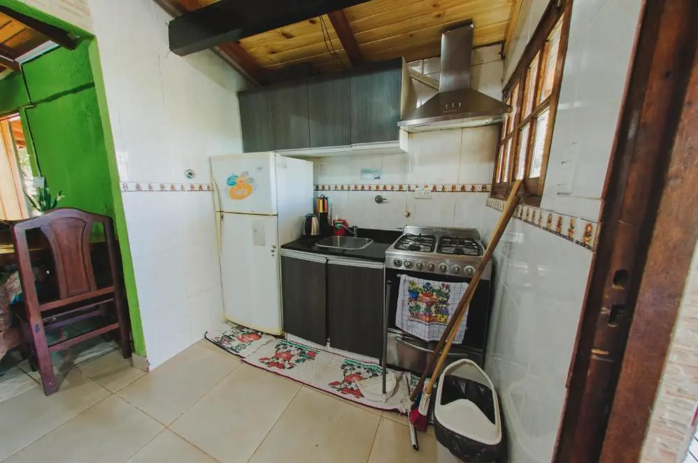 Cabañas Riberas del Paraná cocina