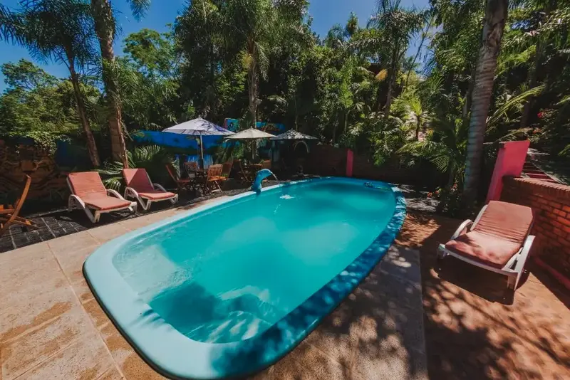 Cabañas Riberas del Paraná pileta