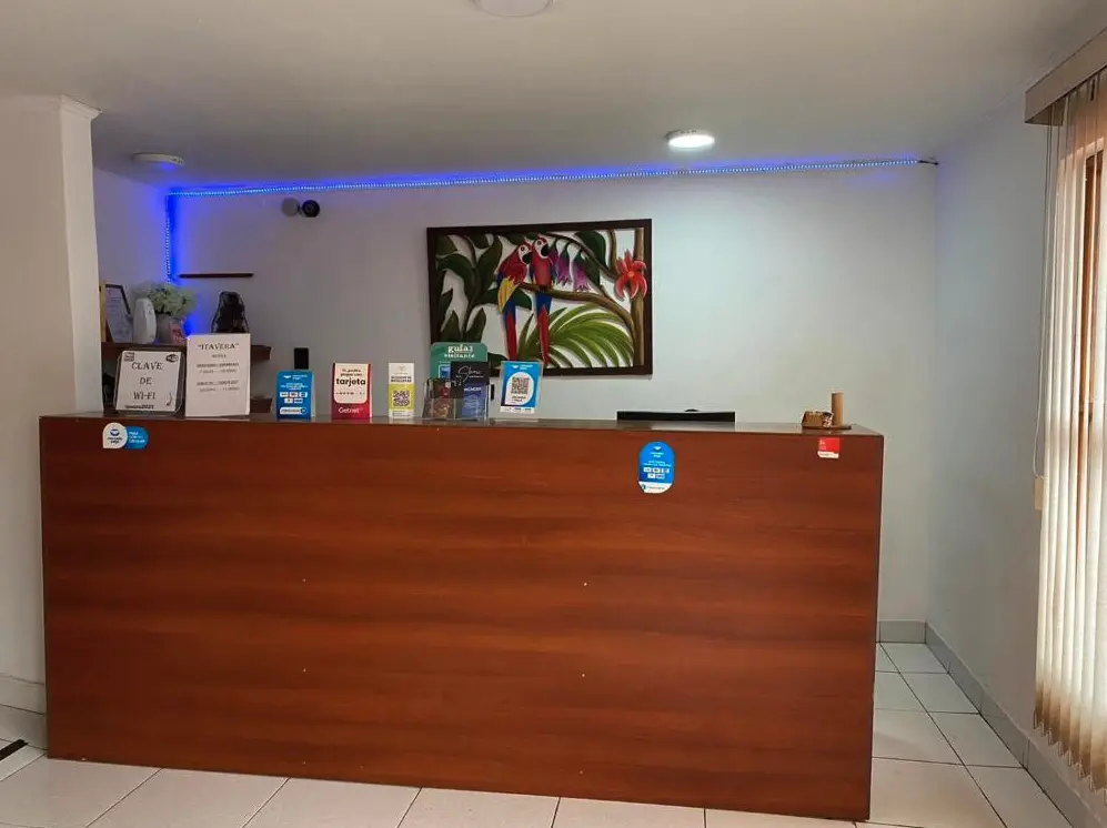 Hotel Itavera recepción