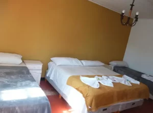 Hotel Passaros habitación cuádruple