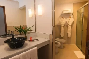 Hotel Saint George espejo del baño