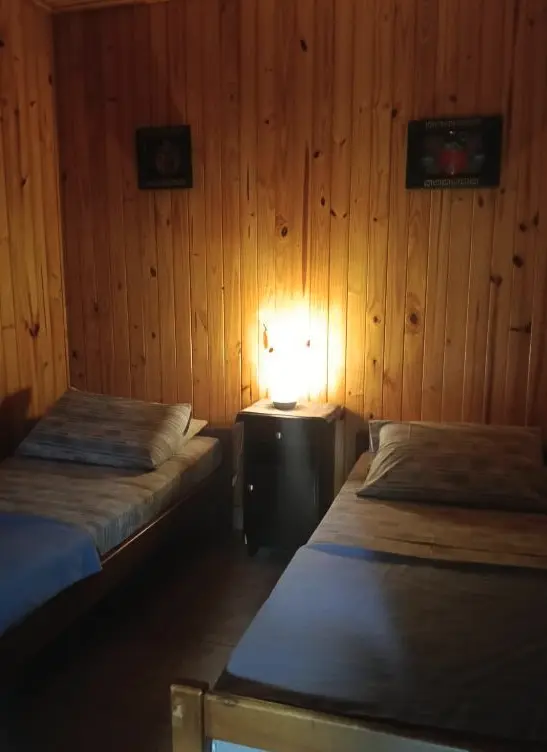 Cabañas El Descanso camas individuales