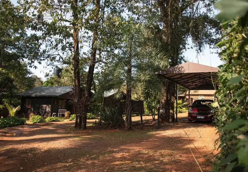 Cabañas El Descanso camino